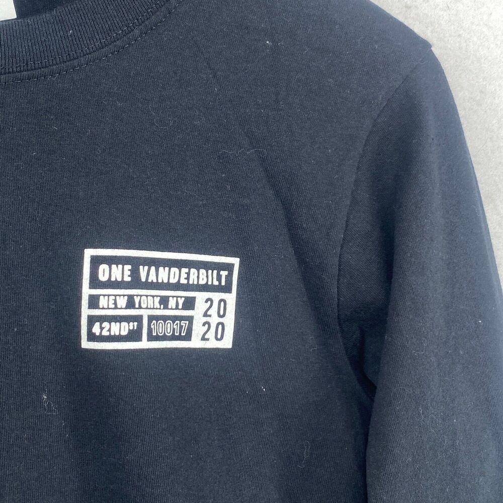 ONE VANDERBILT Shirt Adult S NYC NEW YORK SUMMIT 42nd St Long Sleeve Black - Picture 8 of 13